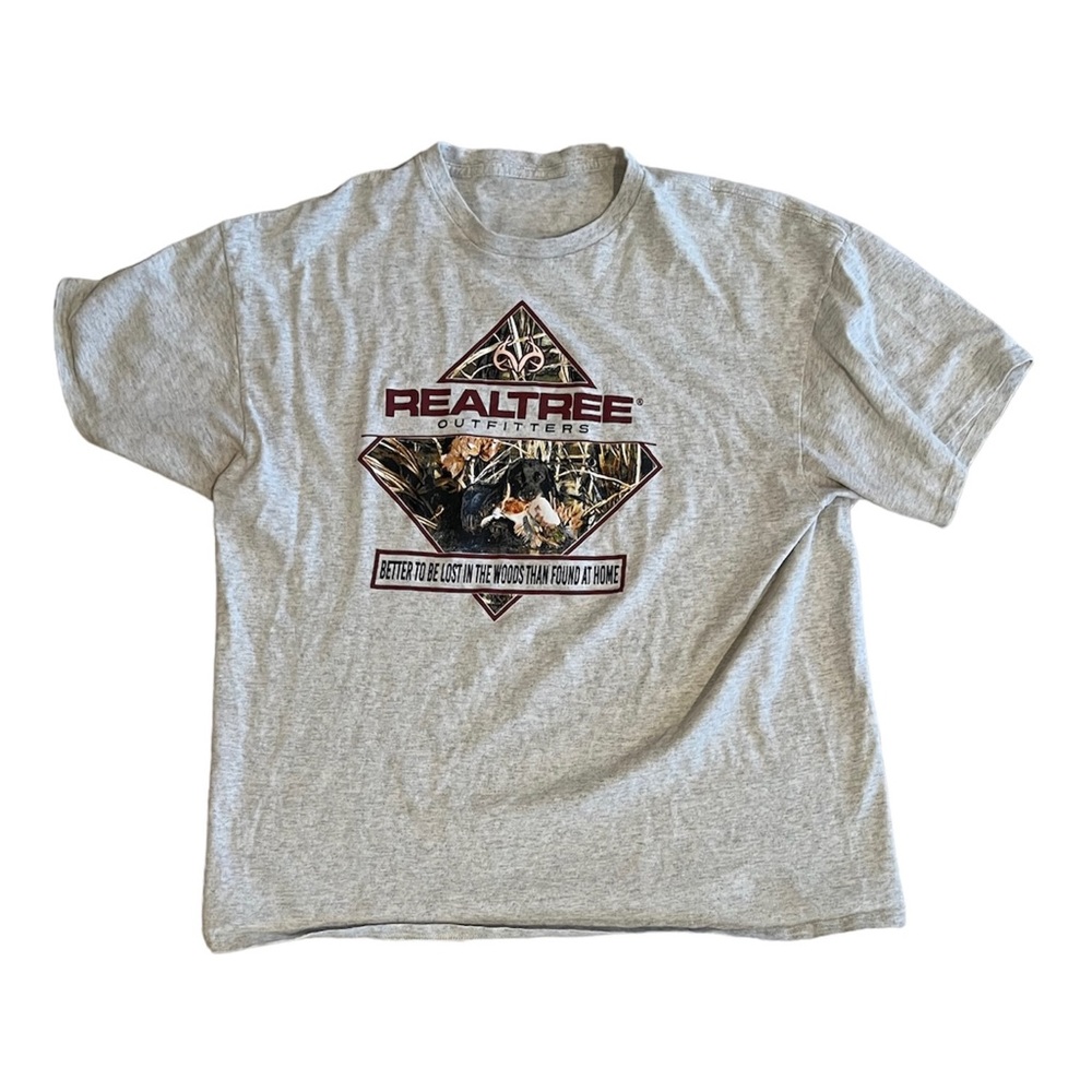 Real Tree outfitter t-shirt.